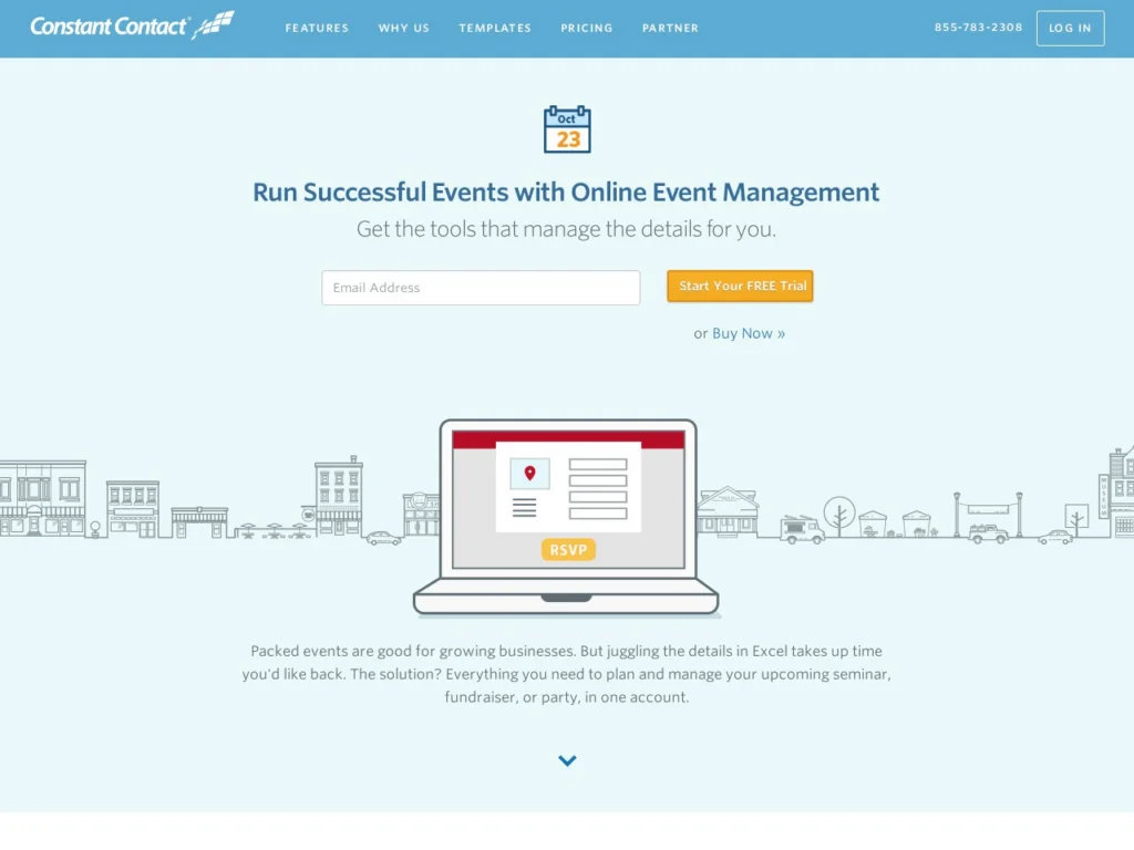 Run a Constant Contact Eventspot event