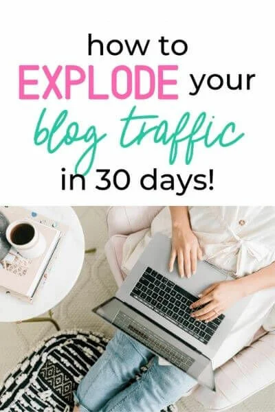 increase blog traffic 30 days