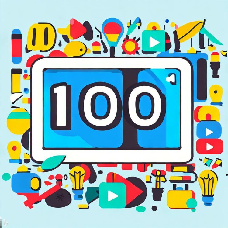 100 YouTube Channel Ideas