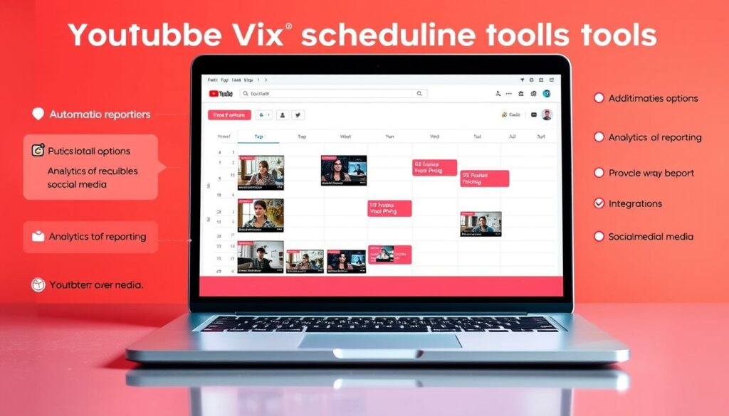 YouTube video scheduling tools