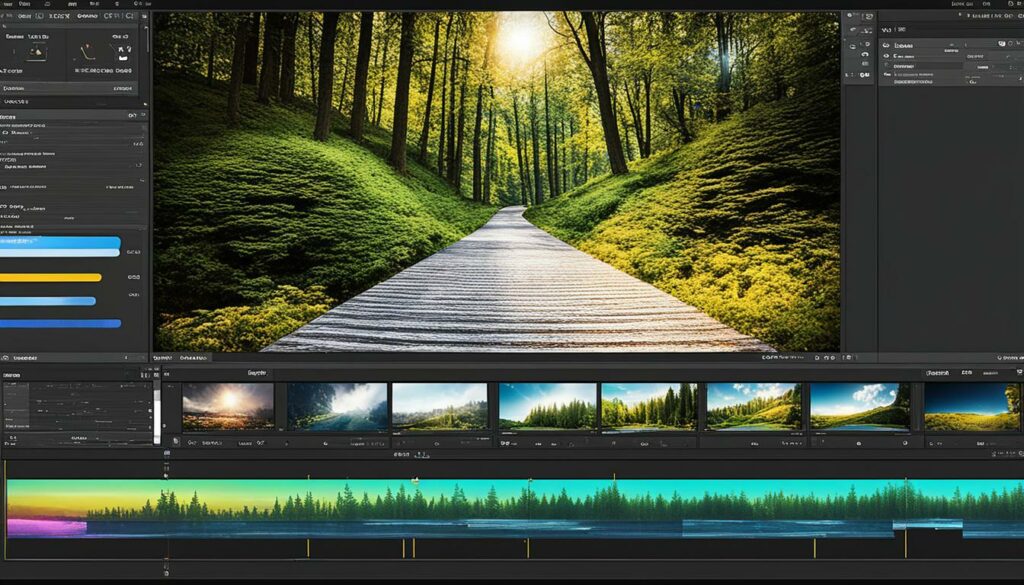 video effects and transitions in video editing tools