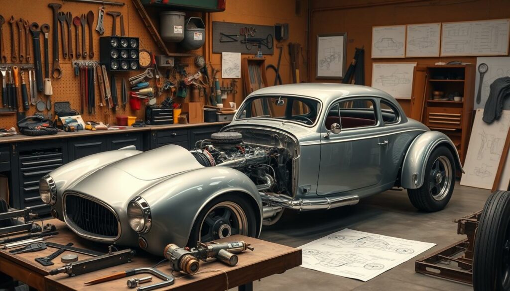 antique automobile renovation and custom car builds