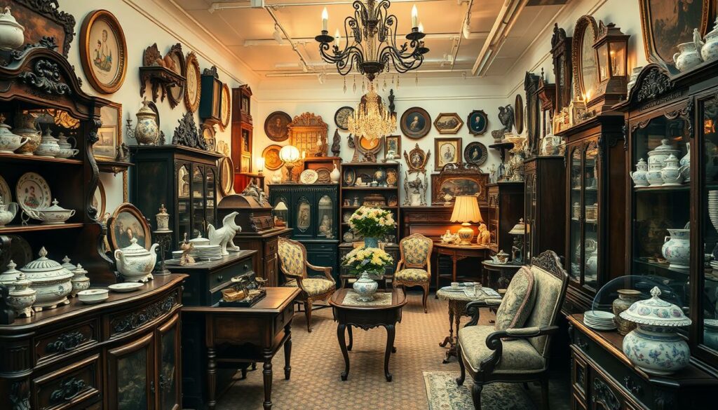 history of antique collecting