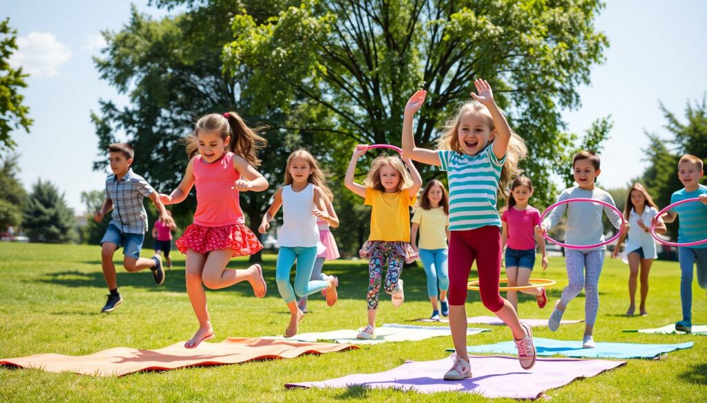 kids fitness and exercise