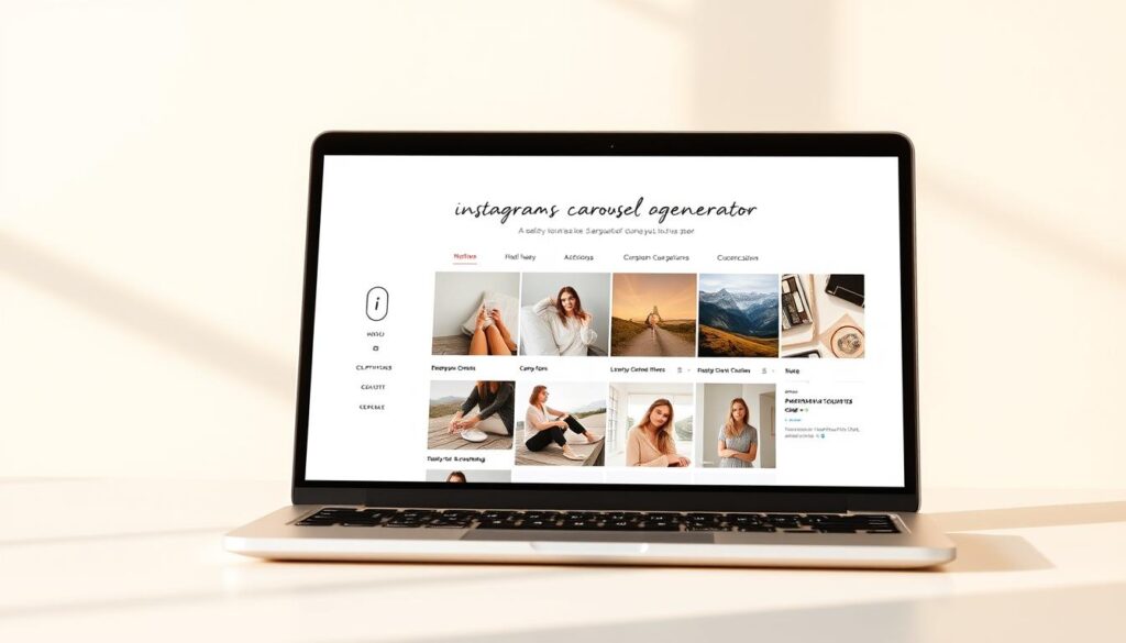 Instagram post carousel generator