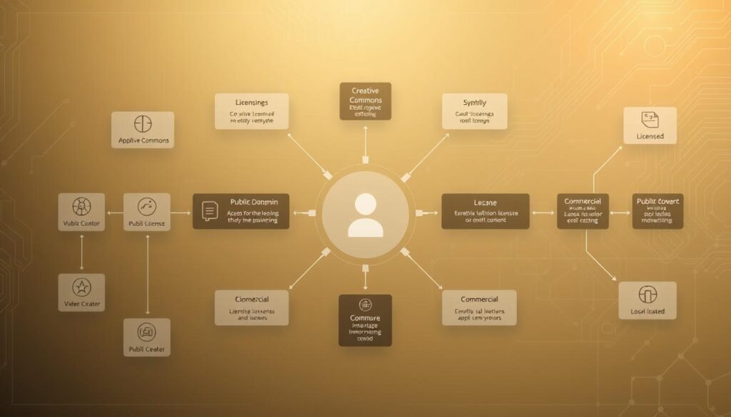 licensing workflow for video creation