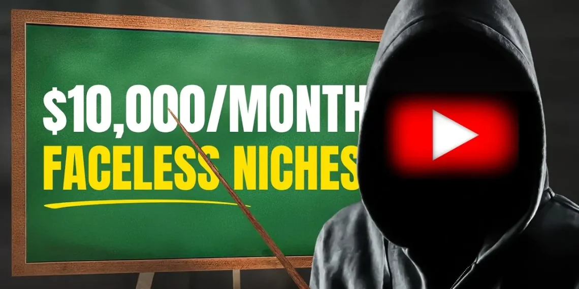 Faceless YouTube Niches