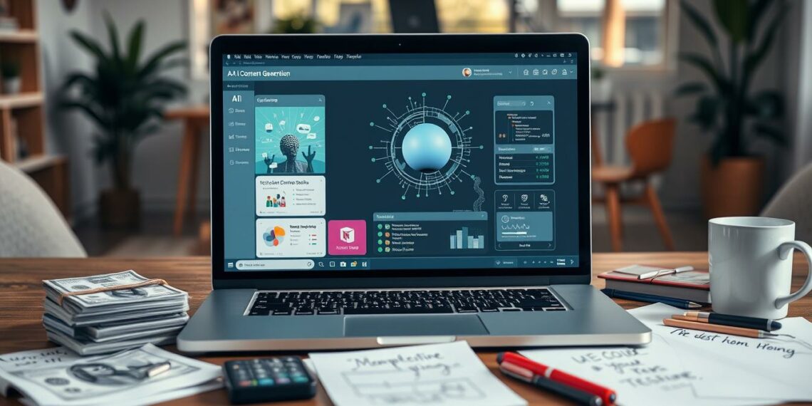 How to make money online using AI-generated content